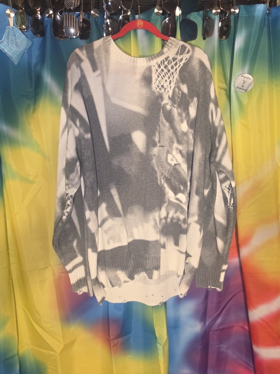 Jordan Other - *New* Air Jordan Gray and White Tie-Dye Crewneck Sweater - Men (Open To Offers)